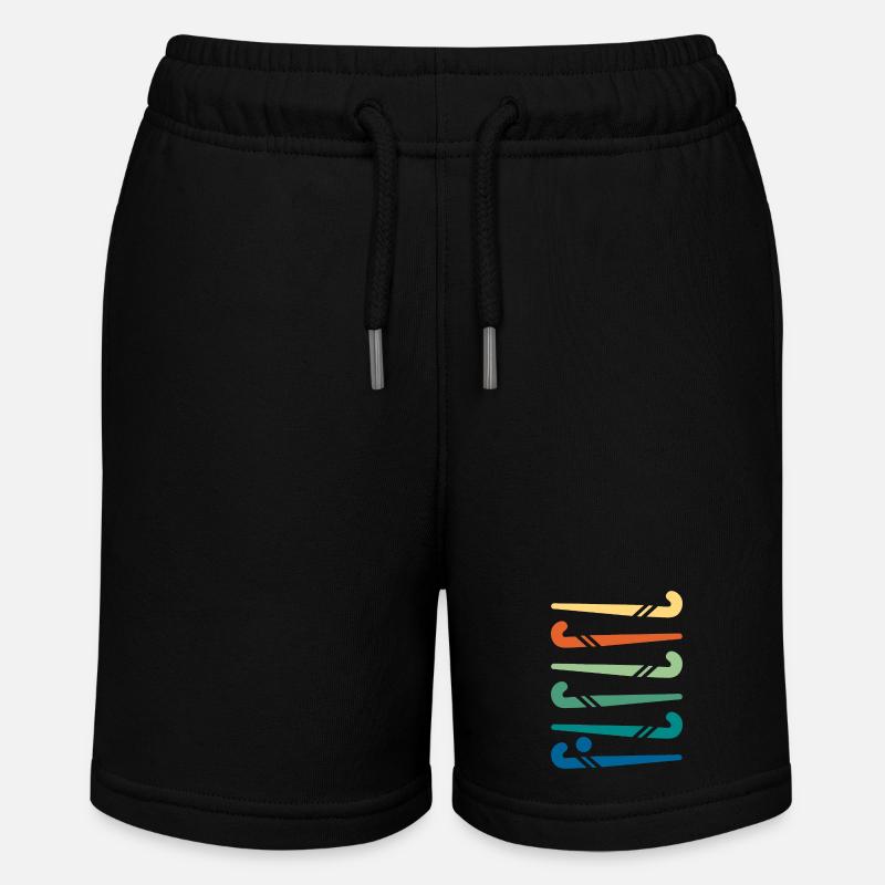 Bâtons de hockey colorés - Short bio MINI BOLTER Stanley/Stella Ado - noir
