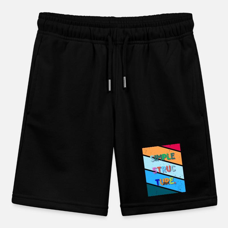 Simple design. Simple structure 2024. Stanley/Stella MINI BOLTER Organic Teen Jogging Shorts