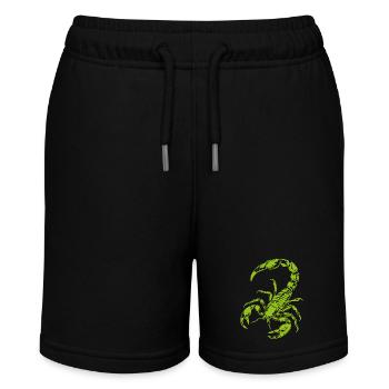 Scorpion - Stanley/Stella MINI BOLTER Organic Teen Jogging Shorts - black - Front