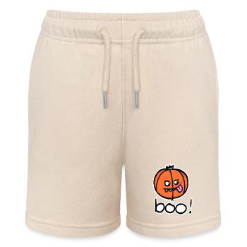 Citrouille enchanteresse – Chemise d’Halloween parfaite - Short bio MINI BOLTER Stanley/Stella Ado - écru doux - Devant