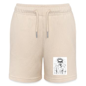 Garçon cool - Short bio MINI BOLTER Stanley/Stella Ado - écru doux - Devant