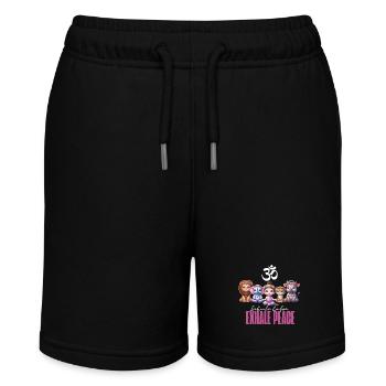 Meditation Squad - Stanley/Stella MINI BOLTER Organic Teen Jogging Shorts - black - Front