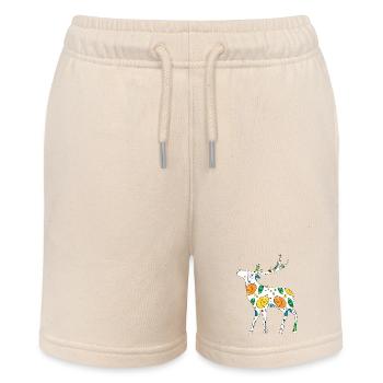 Deer - Stanley/Stella MINI BOLTER Organic Teen Jogging Shorts - soft Ecru - Front
