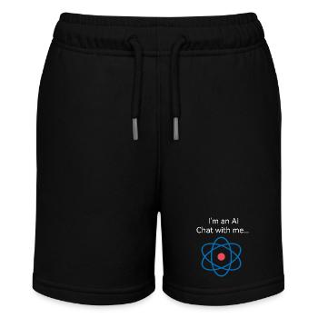 AI Chat - Stanley/Stella Teenager Bio-Joggingshorts MINI BOLTER - Schwarz - Vorne