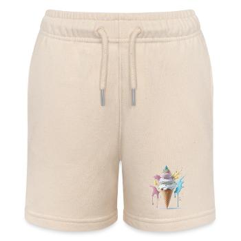 Glace - Short bio MINI BOLTER Stanley/Stella Ado - écru doux - Devant