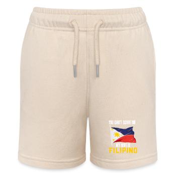 Filipino Pride Philippines National Flag Art - Stanley/Stella Teenager Bio-Joggingshorts MINI BOLTER - Natur - Vorne
