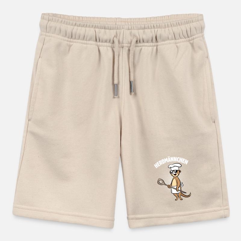 Herdmännchen - Erdmännchen mit Kochlöffel Stanley/Stella Teenager Bio-Joggingshorts MINI BOLTER