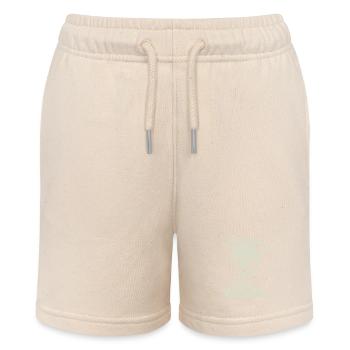 Don't be edgy just eat your Veggie - vegan - Stanley/Stella MINI BOLTER Organic Teen Jogging Shorts - soft Ecru - Front