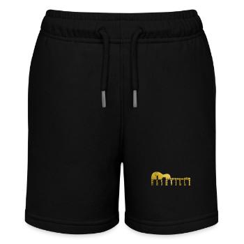 Nashville Tennessee Country Music - Stanley/Stella MINI BOLTER Organic Teen Jogging Shorts - black - Front