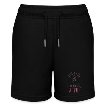 K-Pop-Fan Geschenk Koreanische Popmusik - Stanley/Stella Teenager Bio-Joggingshorts MINI BOLTER - Schwarz - Vorne