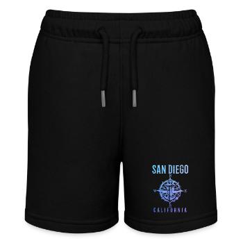 San Diego Californie Vintage Souvenir - Short bio MINI BOLTER Stanley/Stella Ado - noir - Devant
