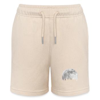 Seattle Washington Souvenir Geschenk - Stanley/Stella Teenager Bio-Joggingshorts MINI BOLTER - Natur - Vorne