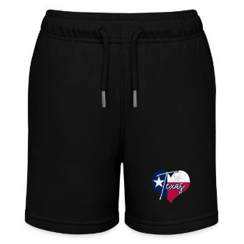 Texas - Stanley/Stella MINI BOLTER Organic Teen Jogging Shorts - black - Front