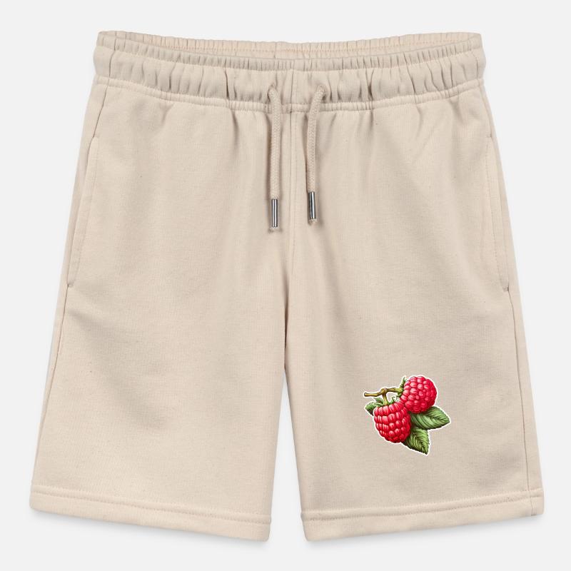 Raspberry Double Fruit Stanley/Stella MINI BOLTER Organic Teen Jogging Shorts