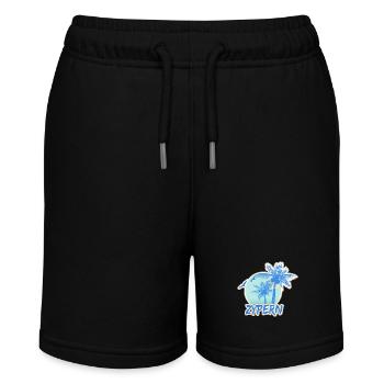 Holidays Cyprus - Stanley/Stella MINI BOLTER Organic Teen Jogging Shorts - black - Front