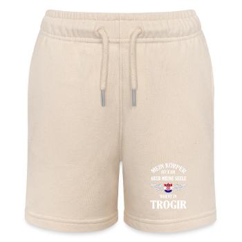 Trogir Sehnsucht – Historisches Juwel an der Adria - Stanley/Stella Teenager Bio-Joggingshorts MINI BOLTER - Natur - Vorne