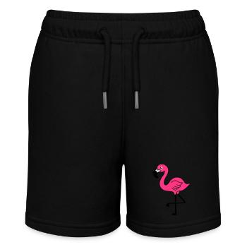 cute flamingo - Short bio MINI BOLTER Stanley/Stella Ado - noir - Devant