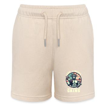 Life Liberty Pursuit of Gains Funny Workout Weight - Short bio MINI BOLTER Stanley/Stella Ado - écru doux - Devant