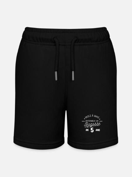 BOGOSSE DE 5 ANS - Short bio MINI BOLTER Stanley/Stella Ado - noir