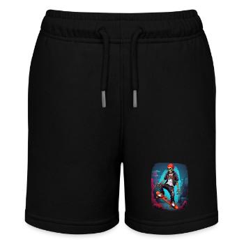 Skateboard Squelette - Short bio MINI BOLTER Stanley/Stella Ado - noir - Devant