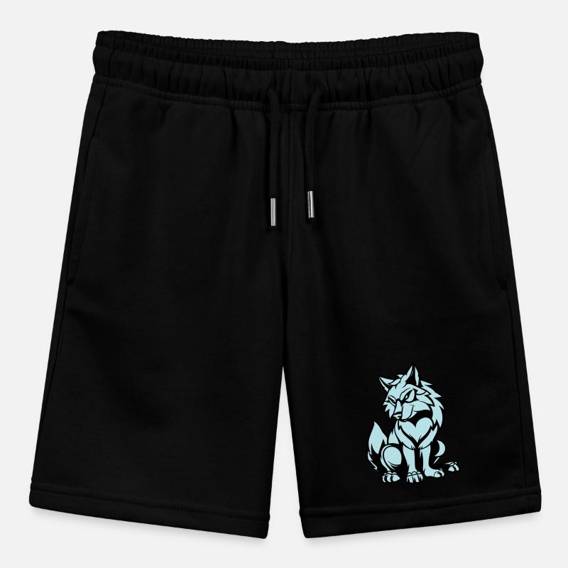 wolf comic tier Stanley/Stella Teenager Bio-Joggingshorts MINI BOLTER