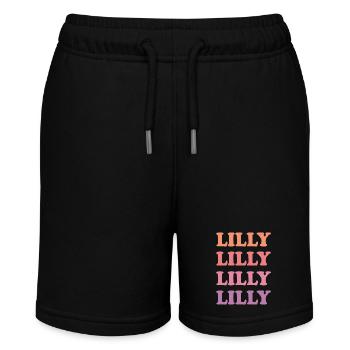 Name Lilly - Stanley/Stella Teenager Bio-Joggingshorts MINI BOLTER - Schwarz - Vorne