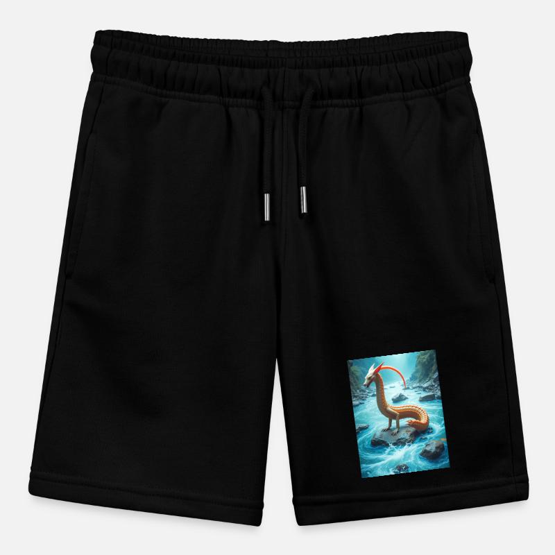 Nguruvilu, Mapuche-Fischfuchs der chilenischen Flussfolklore Stanley/Stella Teenager Bio-Joggingshorts MINI BOLTER