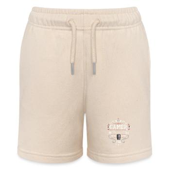 retro game nerd it geek play 1984 8bit console lol - Stanley/Stella Teenager Bio-Joggingshorts MINI BOLTER - Natur - Vorne