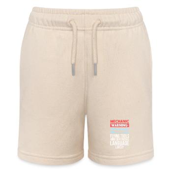 Mechaniker - Stanley/Stella Teenager Bio-Joggingshorts MINI BOLTER - Natur - Vorne