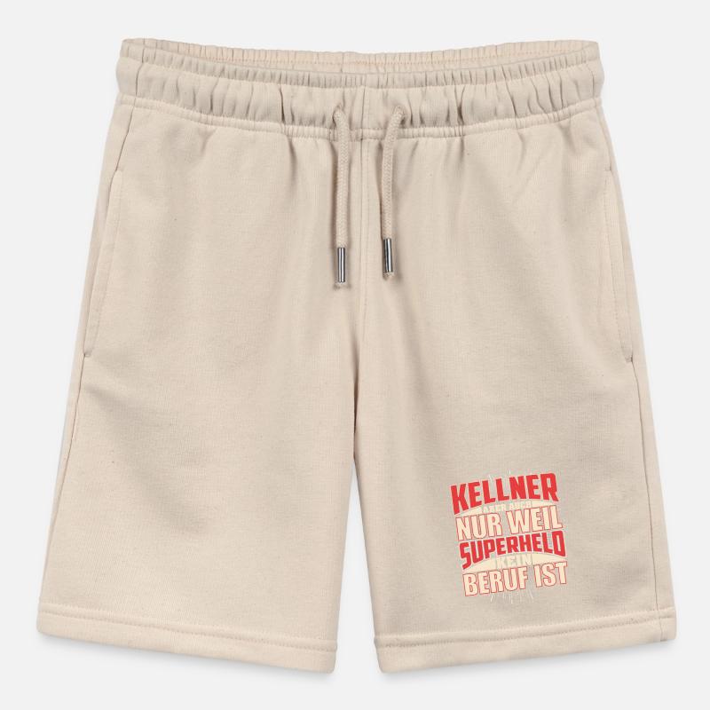 Kellner Superheld Stanley/Stella Teenager Bio-Joggingshorts MINI BOLTER