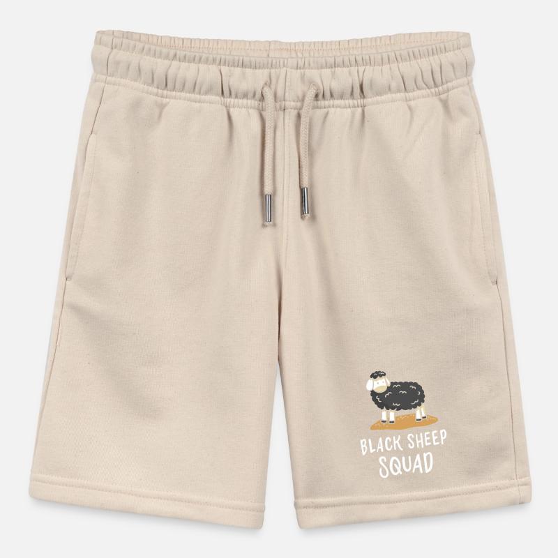 Schwarzes Schaf Stanley/Stella Teenager Bio-Joggingshorts MINI BOLTER