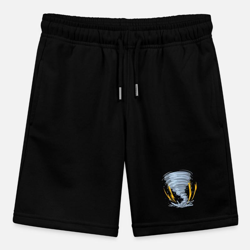 Tornado Hurricane Windstorm Gift Idea Stanley/Stella MINI BOLTER Organic Teen Jogging Shorts