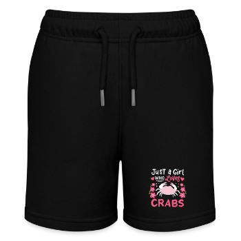 Crevettes fruits de mer - Short bio MINI BOLTER Stanley/Stella Ado - noir - Devant