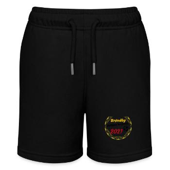 Brondby 2021 - Stanley/Stella MINI BOLTER Organic Teen Jogging Shorts - black - Front