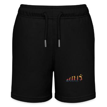 Volleyball Volleyballspieler - Stanley/Stella Teenager Bio-Joggingshorts MINI BOLTER - Schwarz - Vorne