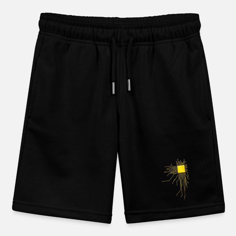 platine Core cpu Computer Nerd Programmierer admin Stanley/Stella Teenager Bio-Joggingshorts MINI BOLTER