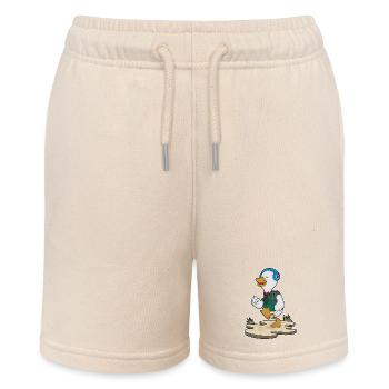 Duck Hiker Backpack Hiking - Stanley/Stella MINI BOLTER Organic Teen Jogging Shorts - soft Ecru - Front