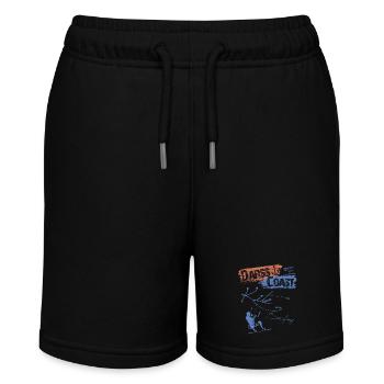 DarssCoast - Kite Surfing - Stanley/Stella Teenager Bio-Joggingshorts MINI BOLTER - Schwarz - Vorne