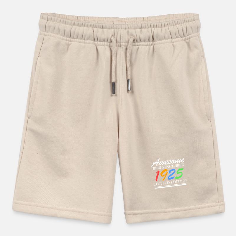 1925 - Born 1925 - Fantastic since 1925 Stanley/Stella MINI BOLTER Organic Teen Jogging Shorts