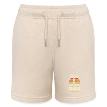 Golf Vater - Stanley/Stella Teenager Bio-Joggingshorts MINI BOLTER - Natur - Vorne