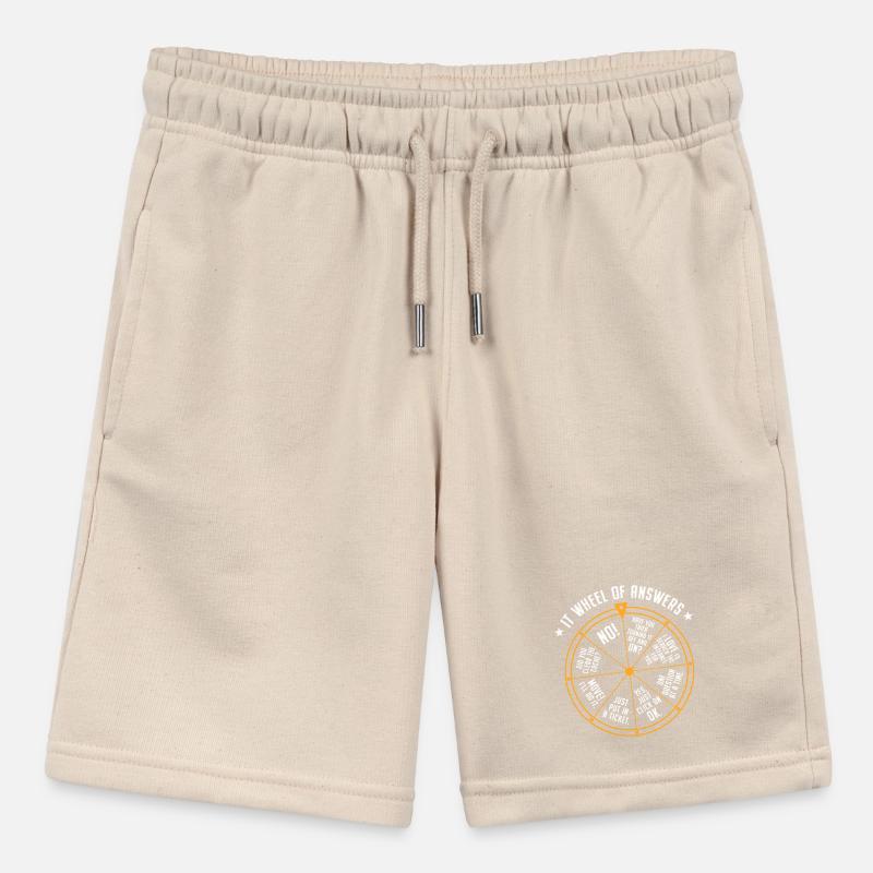 IT Support Glücksrad Service Desk IT Helpdesk Nerd Stanley/Stella Teenager Bio-Joggingshorts MINI BOLTER