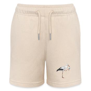 Storch Dart Dartpfeil - Stanley/Stella Teenager Bio-Joggingshorts MINI BOLTER - Natur - Vorne