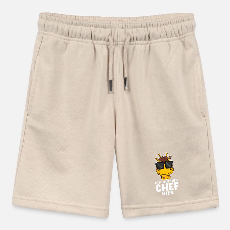 Cool Giraffe Chef Spruch Stanley/Stella Teenager Bio-Joggingshorts MINI BOLTER