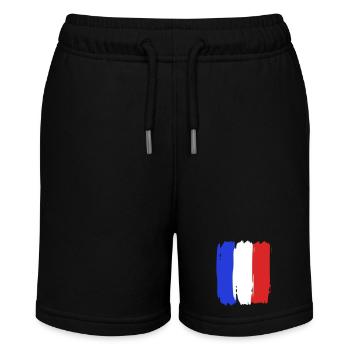 Drapeau France Tricolore - Short bio MINI BOLTER Stanley/Stella Ado - noir - Devant