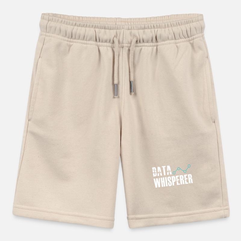 Data Whisperer Science Analyst Software Engineer Stanley/Stella MINI BOLTER Organic Teen Jogging Shorts