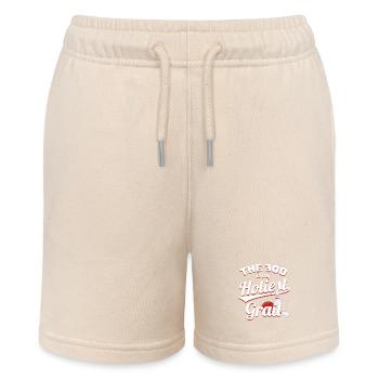 Die 300 ist mein heiligster Gral - Stanley/Stella Teenager Bio-Joggingshorts MINI BOLTER - Natur - Vorne