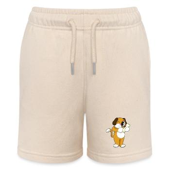 Hund Detektiv Lupe - Stanley/Stella Teenager Bio-Joggingshorts MINI BOLTER - Natur - Vorne