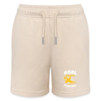 Mädchen Torhüterin - Stanley/Stella Teenager Bio-Joggingshorts MINI BOLTER - Natur - Vorne