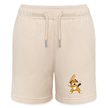 Chien Baseball Battes - Short bio MINI BOLTER Stanley/Stella Ado - écru doux - Devant