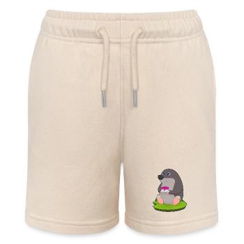 Mole Cake - Stanley/Stella MINI BOLTER Organic Teen Jogging Shorts - soft Ecru - Front